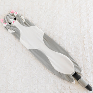 Empty <b>Plush</b> Toy Kawaii Long <b>Cat</b> <b>Plush</b> Pillow Kitten Doll Cartoon Long <b>Cat</b> Sleeping Companion Pillow Holiday Gifts for Children - Product Image 1