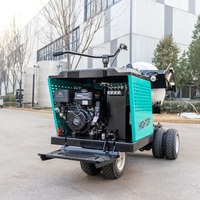 Vente chaude Bétonnière CE EPA à essence et diesel, mobile, portable, pour mortier et ciment, avec chenilles
