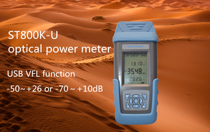 ST800K-UA smart fiber optical power meter SC adaptor USB VFL function 6 wavelengths Pon network - Product Image 4