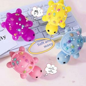 Hot-Selling Turtle Squeeze Stress Relief Toy Internet Celebrity Pair-Up Turtle Senju <b>Doll</b> Figurine Personalized - Product Image 2