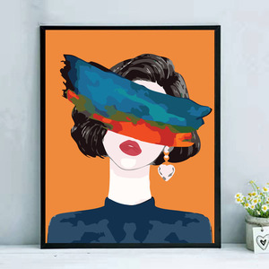 Pintura artesanal por números, Kit de flores sobre lienzo, cuadro de flores, pintura al óleo, arte de pared de casa, decoración del hogar, accesorios de habitación - Product Image 2