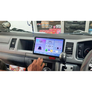 Radio Mobil Android Wireless Carplay untuk Toyota Hiace H200 2010 - 2018 Head Unit Stereo Multimedia Player <span class=keywords><strong>GPS</strong></span> Navigasi BT - Product Image 3
