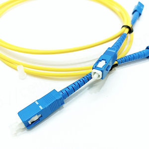 Cordon de raccordement à fibre optique SC UPC-SC UPC Simplex SM LSZH câble de raccordement optique 3.0mm SC/UPC-SC/UPC FTTH cavalier à fibre optique - Product Image 4