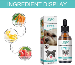 Gocce Nutrienti per la Cura degli Occhi dei Cani a Marchio Privato, Riducono Efficacemente le Macchie Lacrimali, Sicure <span class=keywords><strong>e</strong></span> Delicate, per Lacrime Rosse <span class=keywords><strong>e</strong></span> Prurito - Product Image 5