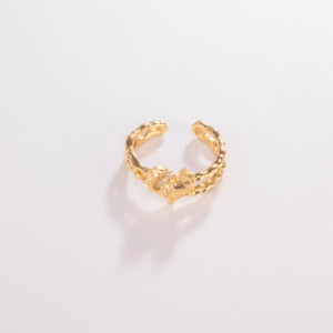 แหวนแฟชั่นเครื่องประดับชั้นดี ชุบทอง 18K ประดับเพชรซิคอนหลากสี แหวนเงินแท้ 925 ลายพื้นผิว ประดับเพชรซิคอนสีน้ำเงิน สำหรับสาวๆ - Product Image 4