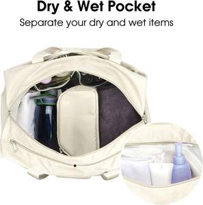 Muestra Gratuita, Bolsa Deportiva Personalizada de Neopreno para Mujer, Bolsa de Viaje para Gimnasio, Bolsas de Compras para Yoga con Correa Ajustable - Product Image 3