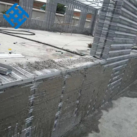 Grillage nervuré galvanisé de 3/8 pouce, grillage métallique expansé haute résistance pour le renforcement du béton, la construction de fondations