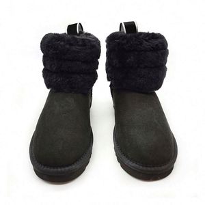 Botas de Nieve para Mujer al por Mayor de Fábrica, Botas de Nieve de Invierno para Mujer con Suela Gruesa, Talla Grande, Diseño Antideslizante - Product Image 6