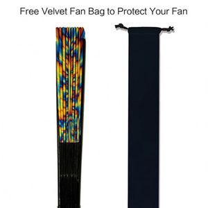 Luxurious Custom Printed Plastic Fan Hand Effect <b>Stick</b> Together Love Style - Product Image 4