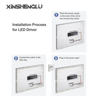 Transformador de Alimentación Conmutada LED Impermeable IP55 de 24W, 12V 3A, AC100-240V, para Iluminación, Suministro Directo de Fábrica