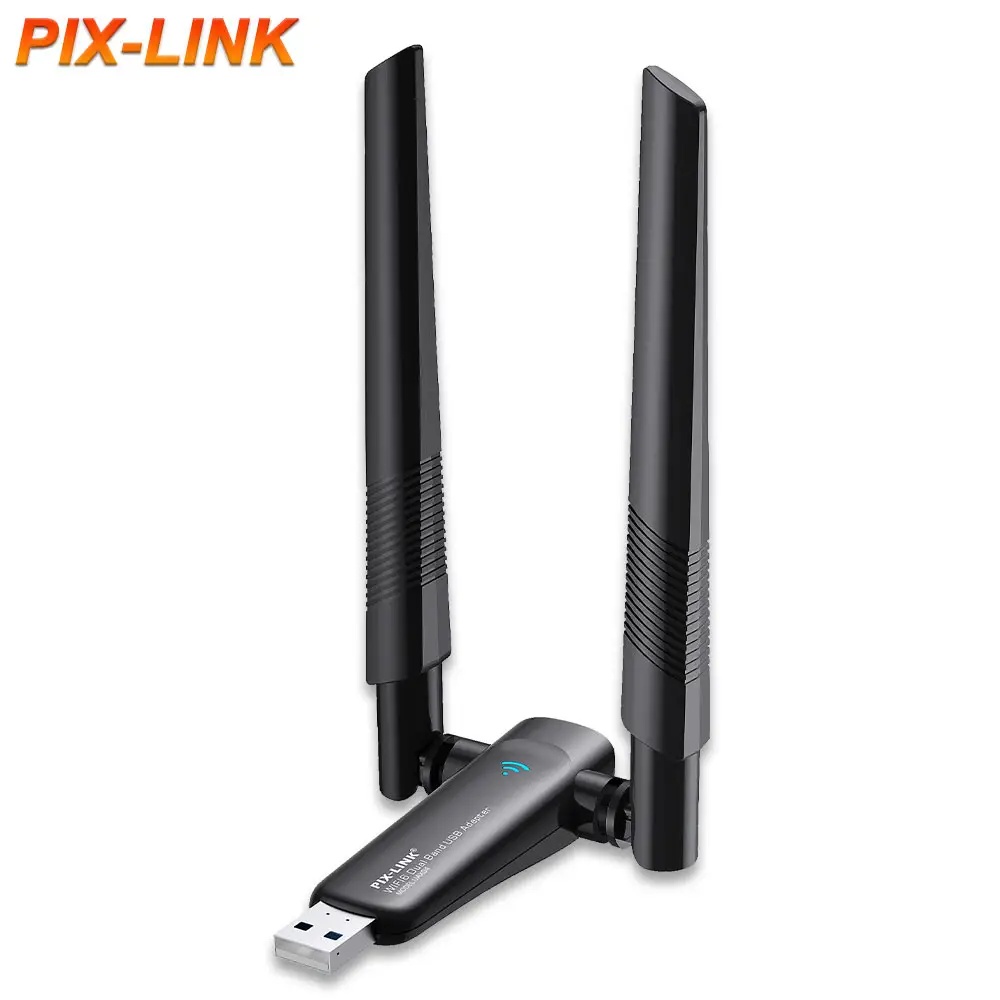 Pix-liên kết tốc độ cao Wi-Fi Thẻ 802.11ax ax1800mbps Wifi Adapter AX Wifi 6 USB không dây Dongle wifi6 Card mạng