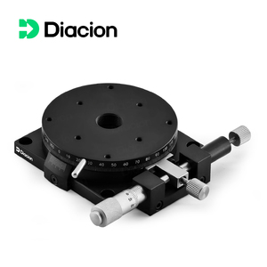 Diacion Rspg80 Độ Chính Xác Cao Thử Nghiệm Quang Học CNC Giai Đoạn Quay 80Mm R-Trục Được Trang Bị Doanh Micromet Đầu Tuyến Tính Hướng Dẫn Mang - Product Image 2