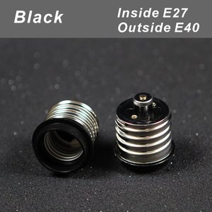 Convertidor de lámpara LED E27/E40/E14/B22, enchufe de cerámica, tornillo de Base E, accesorios de iluminación de cobre y latón, enchufe adaptador esencial para el hogar - Product Image 6