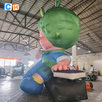Ballon de mascotte géant gonflable avec lumière led personnalisée pour la publicité