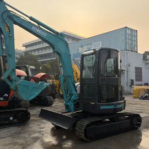 Б/у мини-экскаватор <span class=keywords><strong>Kobelco</strong></span> SK55 SK55SR 5 тонн на продажу. Б/у строительная техника на экспорт. - Product Image 4