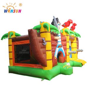 Château gonflable pirate pour enfants WINSUN, trampoline gonflable commercial - Product Image 2