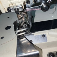 Machine à coudre à point de recouvrement Kansai Special 8803 à bord incurvé, d'occasion, pour usage domestique, moteur japonais, 6000 points/min, épaisseur 5 mm
