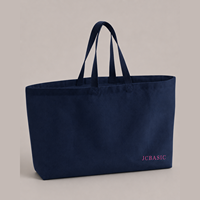 Sacs fourre-tout personnalisés pour cadeaux d'entreprise, extra grands, en polycoton 12 oz, avec logo, vente en gros pour cadeaux clients et événements