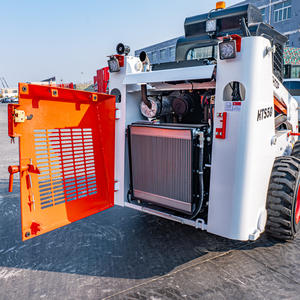 HTS50ミニスキッドステアディンゴ送料無料スキッドステアローダー車輪付きガソリンディーゼルエンジンホームガーデン - Product Image 6