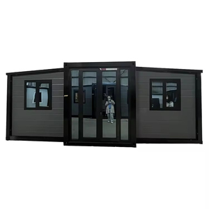 Chiosco per Piccole Imprese, Casa Container Espandibile a Doppia Ala, Modulo Cabina per Vendite al Dettaglio su Strada - Product Image 1