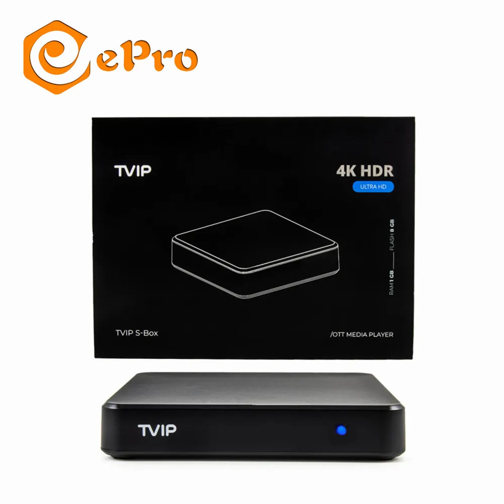 TVIP705 S905W2 1G 8G Android 11 B-T tv box Amlogic S905W2 media player Ultra IP TV streaming box Support Protal Channels TVIP705