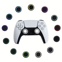 Poignées de manettes en silicone bicolores pour PS5/PS4 Pro/Slim Xbox One/360 - Modèle personnalisé Y0731A