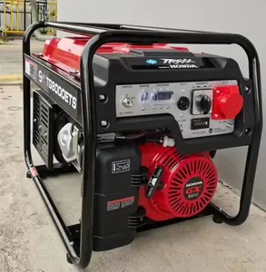 New Type Hot Sale 6kw 7kw Gasoline Power Generator Powered by HONDA GX390