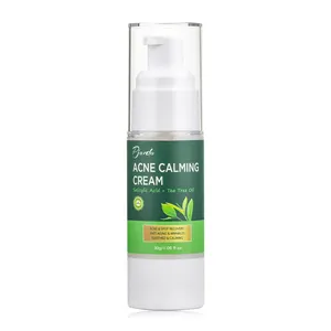 ODM/OEM Eigenmarke Tea Tree Akneentfernungscreme natürliche Akneentfernung reparativer Anti-Akne-Gesichtscreme und -Lotion