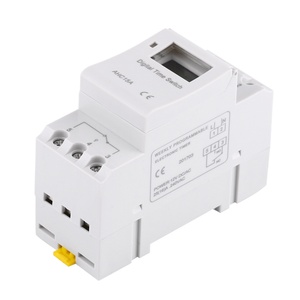 Temporizador Digital LCD Programable de 220V 110V 24V 12V AHC15A TE-4163, Relé de Tiempo de 16A con Certificación CE, Semanal, de Plástico - Product Image 5