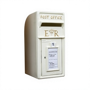 Customizable Wedding Post <b>Box</b> White Coated Handmade Letter <b>Box</b> For Event Supplies Factory Price - Product Image 1