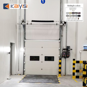 Puerta Seccional Industrial Grande, Aislada con <span class=keywords><strong>PU</strong></span>, Funcionamiento Silencioso, para Fábrica, Almacén, Taller, Cámara Frigorífica - Product Image 3