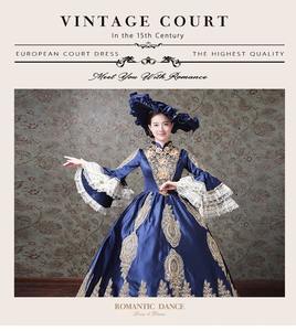 QQWZ233 Drop Ship 1 Pc 18th Century Victorian Baroque Marie Antoinette Ball Dress Royal Women's Formal Costume en XL Size - Product Image 5