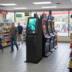 Terminale Video UNISPOT in Acciaio Inossidabile con Accettatore di Banconote Integrato per Giochi Arcade e Kiosk, con Sistema di Riscatto Biglietti ad Alta Velocità - Product Image 3