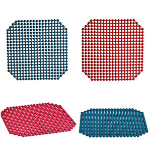 Guipai <b>Silicone</b> <b>Bead</b> Mesh Car Massage Seat Cushion For Front And Rear Seats Wear Resistant RoHS Compliant - Product Image 2