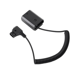 JZR <span class=keywords><strong>ZVE1</strong></span> A7S3 C2 M4 R5 FX3 Dummy Batterij NP-FZ100 Externe D-TAP V-Mount Voedingskabel Camera Accessoires Draagbare PVC - Product Image 1