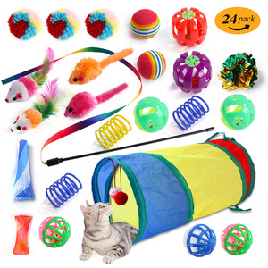 Chat <span class=keywords><strong>chaton</strong></span> drôle jouer Tunnel poisson chat accessoires diverses combinaisons chat jouets jouets pour animaux de compagnie nouveautés Simulation souris boules jouet - Product Image 4