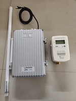 Compteur d'eau numérique intelligent à ultrasons R200-R400 4G LoRaWAN GPRS Lora Modbus RS485 en laiton IP68 OEM