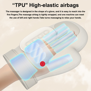 Adjustable Modes Wireless Hand <b>Massager</b> With Compression Heating Therapy for Finger Palm Wrist Pain Relief ST-1802 Adjustable Mo - Product Image 2
