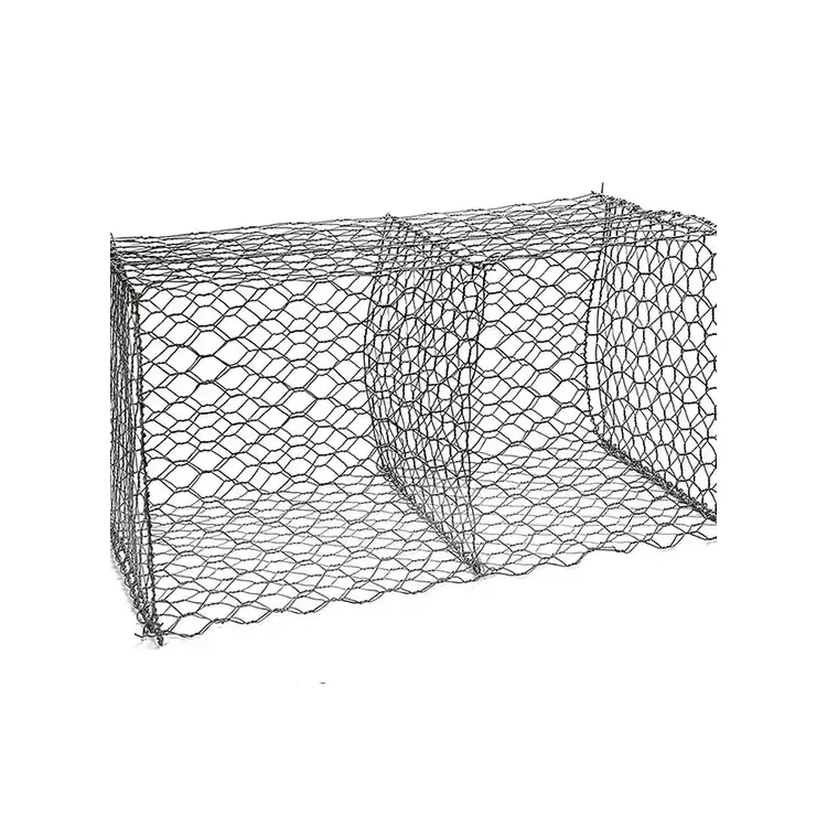 Mạ kẽm nặng gabion giỏ Kích thước kẽm tráng gabion hộp dây lưới đá lồng gabion hộp