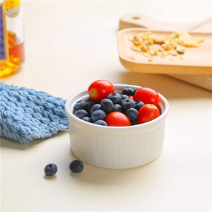 Hot Selling Modern Home Hotel Restaurant Ovenschaal Goedkope Witte Keramische Ramekins - Product Image 4