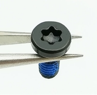 LeGood T1 T2 Torx Head Micro Small Screw Blue Nylock Stainless Steel Grade 5 M1.2 Thread 2mm Panjang