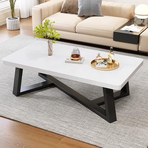 <span class=keywords><strong>Mobili</strong></span> per la casa da salotto tavolini da caffè in stile <span class=keywords><strong>moderno</strong></span> design semplice a buon mercato prezzo tavolo da tè in legno - Product Image 2