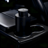 Diffuseur d'arômes AeroScent C04 de haute qualité en alliage d'aluminium, fonctionnant sur piles, capacité de 10 ml, design texturé en métal pour voiture et maison