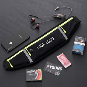 महिला पुरुषों के लिए स्लिम कमर बेल्ट वाटरप्रूफ एडजस्टेबल खेल पैक पाउच फिटनेस कमर बैग महिला पुरुषों के लिए चल रही बेल्ट - Product Image 4