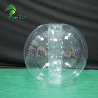 Ballon gonflable transparent en PVC qui couine, ballons gonflables à éclater à vendre