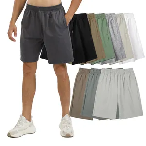 100% cotone moda casual da uomo in esecuzione pantaloncini larghi pantaloni corti estivi
