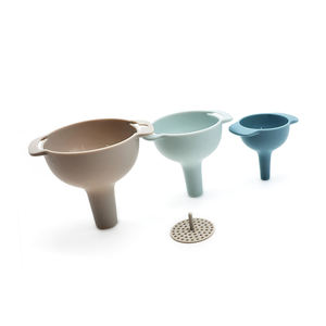 Conjunto funil de plástico 4 em 1 para utensílios de cozinha, equipamento multifunção com alça - Product Image 6