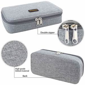 Estuche para lápices de gran capacidad, bolsa de tela Oxford, organizador de papelería, estuche para lápices con cremallera - Product Image 5