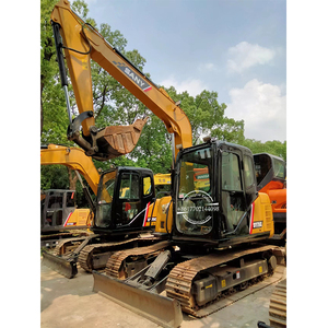 Excavadora pequeña hidráulica agrícola SANY SY75C, modelo nuevo, precio bajo, envío gratis, excavadora de cadenas usada - Product Image 1