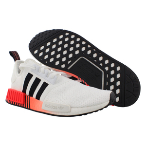 Zapatos Adidas NMD R1 para hombre Color: Blanco Nube/Negro Núcleo/Rojo Solar 100% Auténticos - Product Image 5